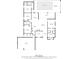 Detailed floor plan illustrating the home's layout, dimensions, and key features including the swimming pool at 16386 Heron Hills Dr, Spring Hill, FL 34610