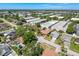 An aerial view of the property with mature trees and easy access to commercial services at 7215 121St Ter, Largo, FL 33773