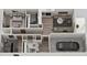 Open-concept floor plan showcasing the bedrooms, living area, kitchen, and garage at 9024 Waterbird Way, Brooksville, FL 34613
