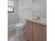 Clean bathroom with vanity, toilet, and tub/shower at 13643 Pimberton Dr, Hudson, FL 34669