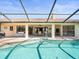 Beautiful pool and patio area, perfect for outdoor entertaining and enjoying the sunshine at 9630 Southern Belle Dr, Weeki Wachee, FL 34613
