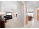 Spacious home featuring tiled floors and an open floor plan connecting the living areas at 11023 Silver Dancer Dr, Riverview, FL 33579