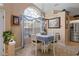 Charming dining area with lots of natural light at 13045 Marbled Godwit Rd, Weeki Wachee, FL 34614