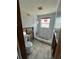 Bathroom awaiting renovation with exposed framework, creating a blank canvas for customization and personalization at 13930 Berkowitz Ave, Hudson, FL 34667