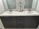 Bathroom vanity with and sinks at 1713 Walden Ct, Englewood, FL 34224