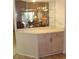 Wet bar and bar top with decorative mirror and display shelves. Ready for entertaining at 2568 W Brook Ln, Clearwater, FL 33761
