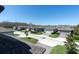 A beautiful view of the homes in the neighborhood on a bright sunny day at 3975 Night Star Trl, Odessa, FL 33556