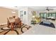 Comfortable dining room featuring tile floors and easy access to the living room at 6652 Brambleleaf Dr, Spring Hill, FL 34606