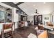 Inviting bar area with a view and a dining area for residents and guests at 11339 Alden Ct, Hudson, FL 34667