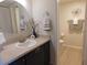 Bathroom vanity features modern fixtures and ample counter space at 19505 Quesada Ave # Bb-103, Port Charlotte, FL 33948
