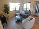 Bright living room featuring a comfortable sofa and modern decor at 19505 Quesada Ave # Bb-103, Port Charlotte, FL 33948