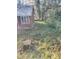 View of the backyard showing the landscaping at 315 Highland St, Brooksville, FL 34601
