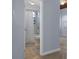 Bathroom with a shower, toilet, and grey floor mats at 4964 Cedarbrook Ln, Hernando Beach, FL 34607