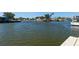 Beautiful canal view with calm waters, waterfront homes and boats, perfect for boating and relaxation at 4964 Cedarbrook Ln, Hernando Beach, FL 34607