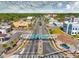 Aerial shot of New Port Richey entrance sign with lush greenery and architecture at 6250 Vermont Ave, New Port Richey, FL 34653