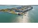 Waterfront condos with a pool, tennis courts, and private boat dock are located directly on the bay at 9 Forbes Pl # 512, Dunedin, FL 34698