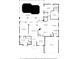 Detailed floor plan showcasing the layout, room dimensions, and overall flow of the home at 1038 Greenturf Rd, Spring Hill, FL 34608