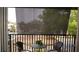 Relaxing balcony featuring comfortable seating and scenic views of the lush surroundings at 12820 Wedgewood Way # D, Hudson, FL 34667