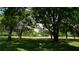 Expansive green space with mature trees providing ample shade, perfect for outdoor activities at 12820 Wedgewood Way # D, Hudson, FL 34667
