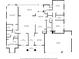 Detailed floor plan showcasing the layout of this spacious house and all its rooms at 2375 Fairskies Dr, Spring Hill, FL 34606