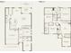 Detailed floor plan showcasing layout of both floors with room dimensions and features at 2596 Whittler Br, Odessa, FL 33556