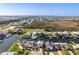 Stunning aerial view showcasing waterfront homes along a tranquil canal in a serene community near the Gulf at 4058 Centavo Ct, Hernando Beach, FL 34607
