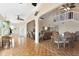 Spacious open-concept living space with tile floors, views and comfortable seating in Florida home at 4058 Centavo Ct, Hernando Beach, FL 34607