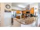 This beautiful kitchen transitions easily to the living areas at 4516 Seagull Dr # 509, New Port Richey, FL 34652