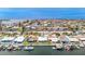 Beautiful waterfront community featuring private docks for boating and quick access to ocean at 4936 Dory Dr, New Port Richey, FL 34652