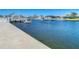 A scenic canal view with multiple docks and boats, capturing waterfront living at 4936 Dory Dr, New Port Richey, FL 34652