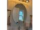 Bright bathroom with vanity, sink, and an oval mirror at 7336 Ivory Ter, New Port Richey, FL 34655