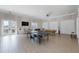 Large recreation room equipped with a TV, ping pong table, and billiards, perfect for entertainment and socializing at 8251 Brent St # 918, Port Richey, FL 34668