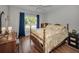 Bedroom featuring hard wood floors, a ceiling fan and natural light at 9336 Cape Charles Ave, New Port Richey, FL 34655