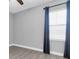 Cozy bedroom with large window providing natural light and nice view at 3465 Bumelia Ln, New Port Richey, FL 34655