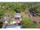 A quiet neighborhood with tree-lined streets and well-maintained homes with solar panels at 4725 3Rd S Ave, St Petersburg, FL 33711