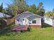 Charming single-story home with a cozy front deck and well-maintained lawn, offering a welcoming curb appeal at 4725 3Rd S Ave, St Petersburg, FL 33711