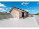 Spacious rooftop terrace with white railings and a view of the sky at 5500 Leahy Ln, New Port Richey, FL 34652