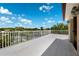 Rooftop terrace offering nice views of the surrounding neighborhood at 5500 Leahy Ln, New Port Richey, FL 34652