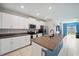 Kitchen with island at 6068 Apple Snail Ave, New Port Richey, FL 34653