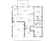 Detailed floor plan showcasing the layout of the home, including room dimensions and features at 6530 Pine Meadows Dr, Spring Hill, FL 34606