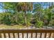 A beautiful backyard view featuring a tranquil creek with lush greenery at 7240 Creek Dr, New Port Richey, FL 34655