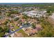 Aerial view showing the desirable location with easy access to shopping centers and other amenities at 11735 Rolling Pine Ln, Port Richey, FL 34668