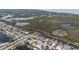 Coastal community with homes and canals. Homes have docks for boats at 12801 5Th Isle, Hudson, FL 34667