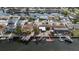 Waterfront community featuring single Gathering homes, boat lifts, and canal access to the Gulf at 12801 5Th Isle, Hudson, FL 34667