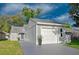 Neat single-story home featuring a one-car garage and simple, tidy landscaping at 152 Chelsea Ct, Dunedin, FL 34698