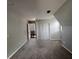 Bedroom has carpet, white trim, closet and neutral paint at 23310 Cascade Pl, Land O Lakes, FL 34639