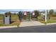 Dog park entrance with separate areas designated for small and large dogs at 30639 Summer Sun Loop, Wesley Chapel, FL 33545