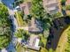 Aerial view of neighborhood, showcasing the home's position relative to nearby amenities at 3142 Crenshaw Ct, New Port Richey, FL 34655