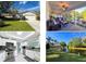 Charming single-story home with a well-manicured lawn, stone accents, and attached two-car garage at 3142 Crenshaw Ct, New Port Richey, FL 34655
