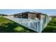 Fenced backyard provides privacy and security for outdoor enjoyment at 36419 Flats St, Zephyrhills, FL 33541